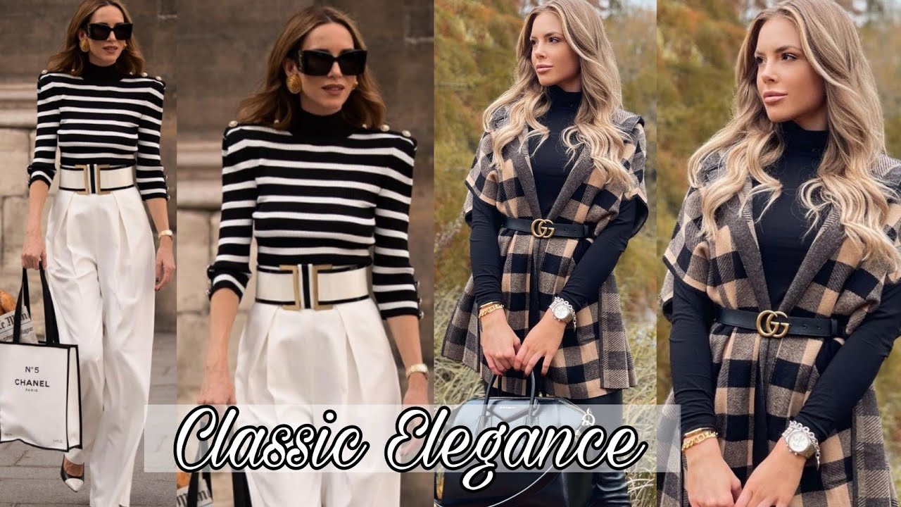 ESTOS SON LOS ESTAMPADOS MAS ELEGANTES CLÁSICOS Y ATEMPORALES QUE DEBES USAR ESTILO CLÁSICO ELEGANTE