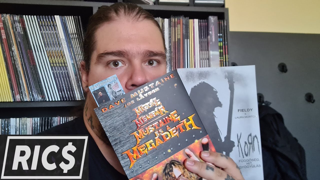 Függőség, hit, gyógyulás és Metál memoár duplakombó, avagy Fieldy és Dave Mustaine könyvek!