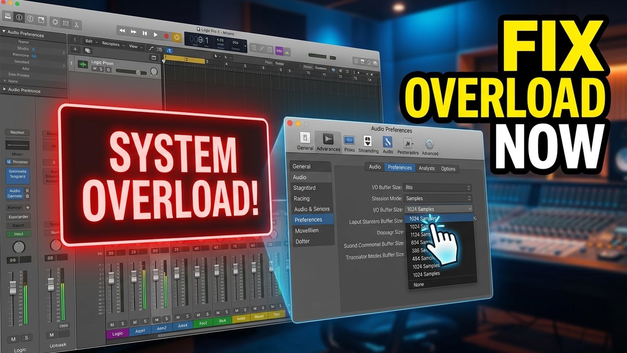 How to Fix System Overload in Logic Pro X (Simple Solutions)