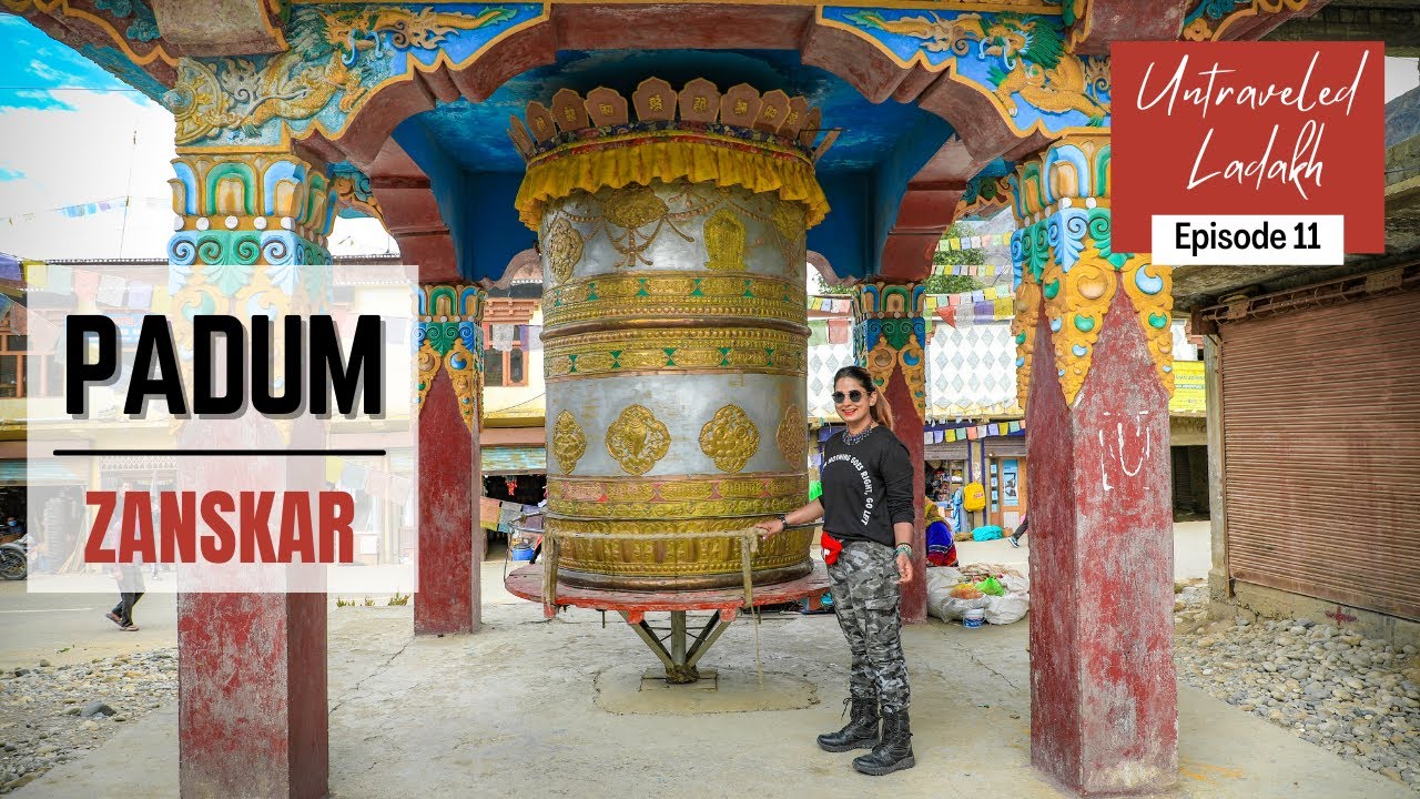 Ep 11 | Padum (Zanskar) Is More Than A Small Town | Shopping, Sani & Ubarak Village | Ladakh Vlog
