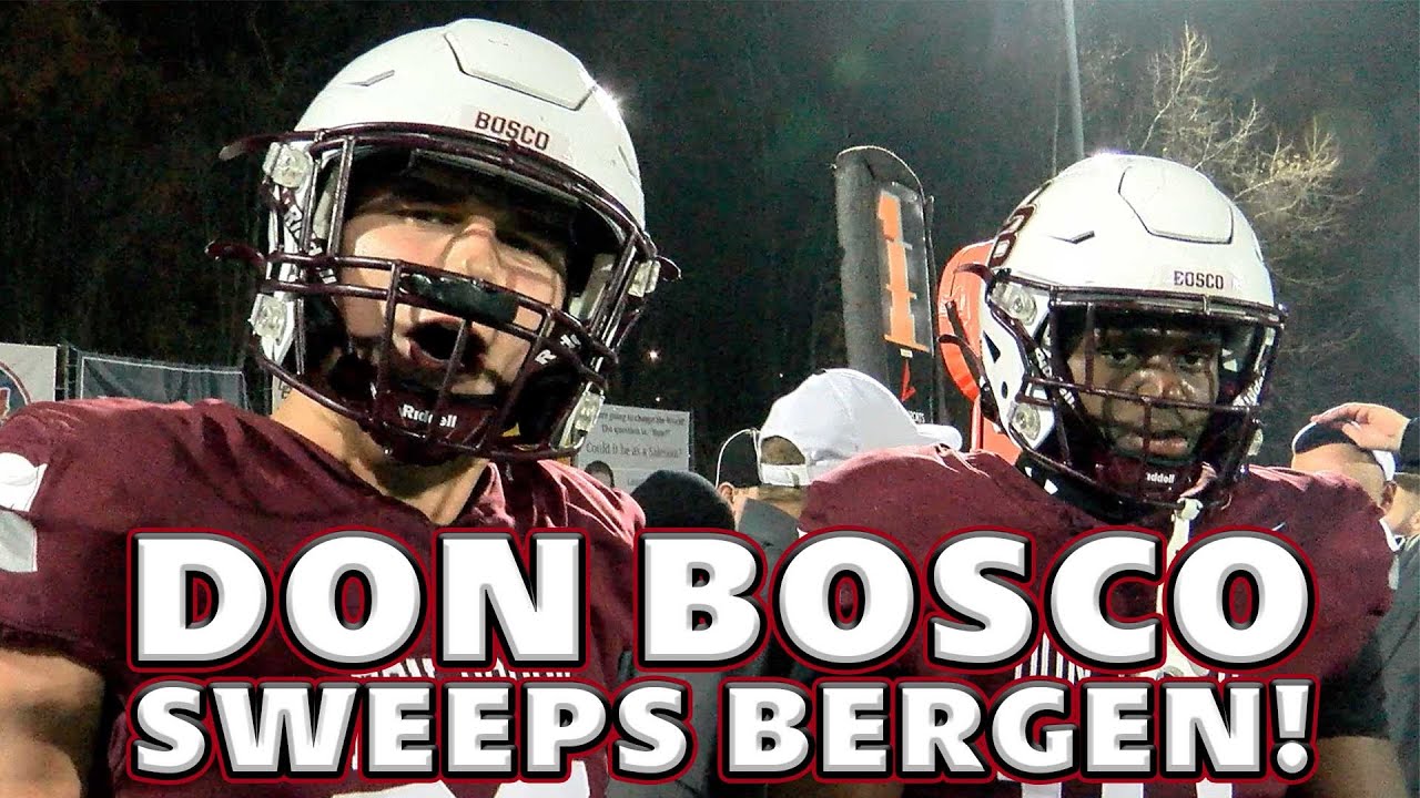 Don Bosco Prep 31 Bergen Catholic 17 | Непубличный полуфинал A | Ironmen побеждают Crusaders в 20...