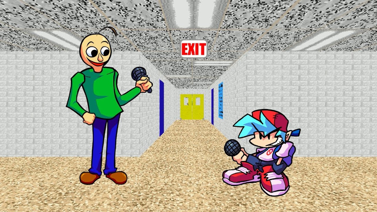 FNF Baldi Takeover V1 - Balcros (By @DonAlgoXD)