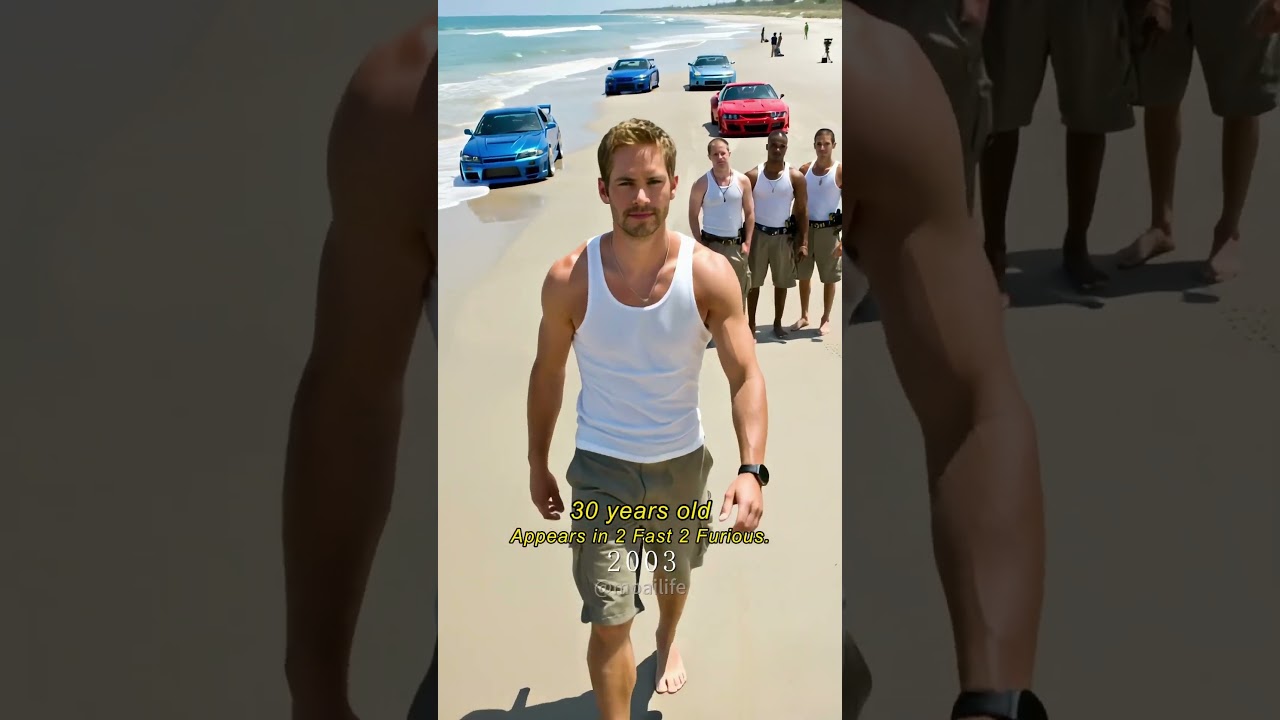 Paul Walker's journey from a small actor to an international superstar #history #story