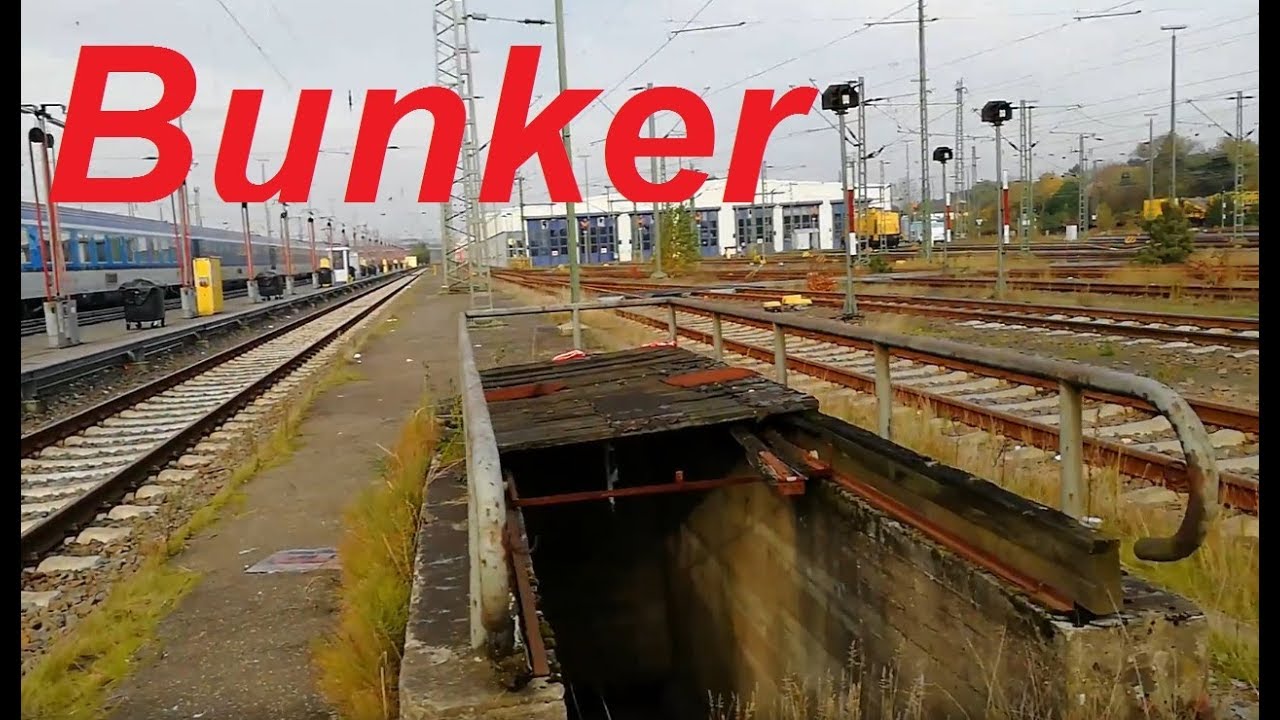 LOST PLACE Bahn Bunker in Hamburg Verlassen offen
