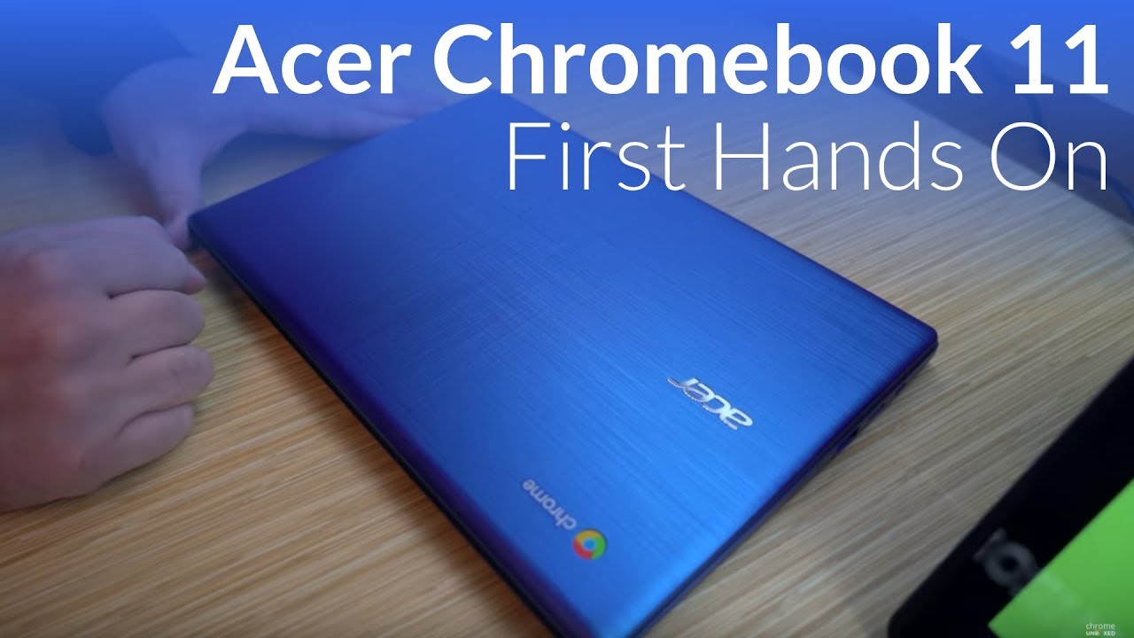 Acer Chromebook 11 (CB311) Hands On At CES 2018