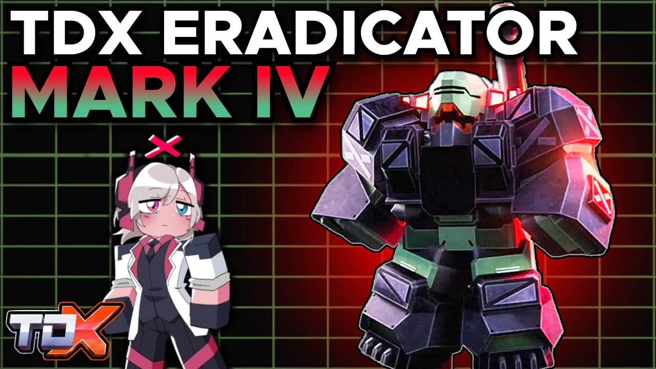 TDX NEW ERADICATOR MK IV BOSS LEAK (Nightmare Mode Boss / [REDACTED]) - Tower Defense X Roblox
