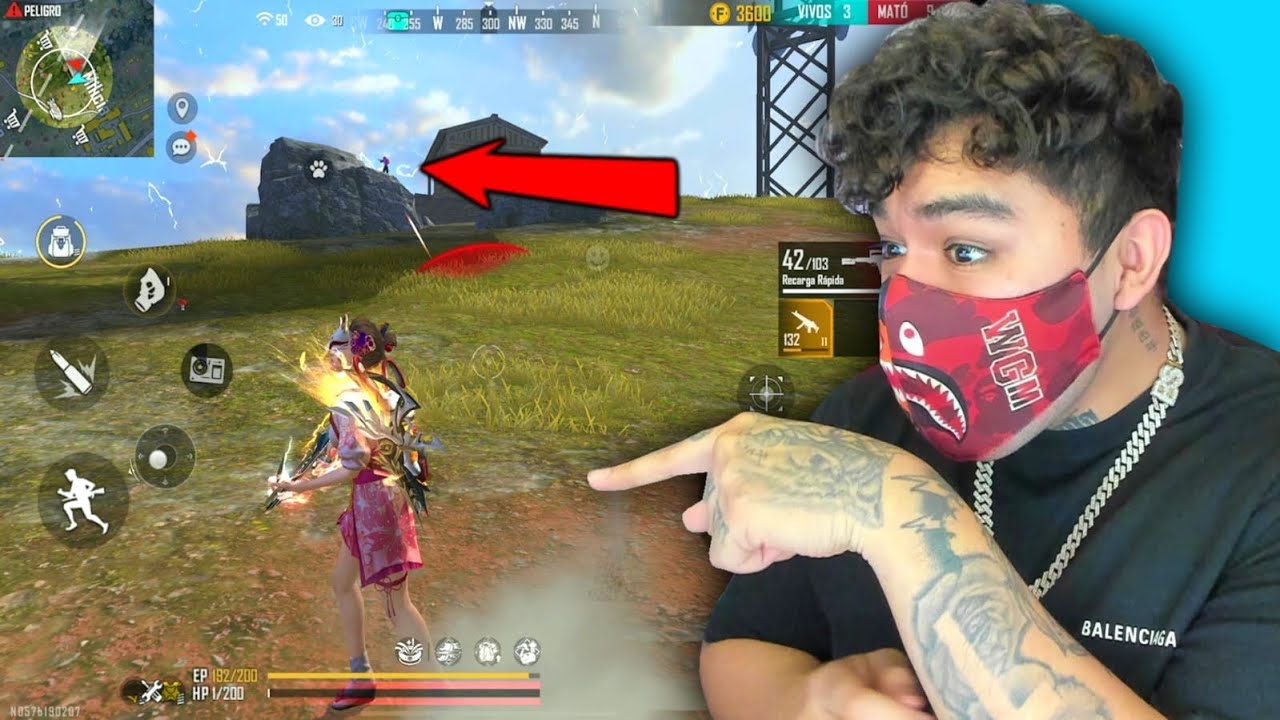 ME DEJO A 1 DE VIDA PERO NO PENSO QUE YO PODRIA HACERLE ESTO!! FREE FIRE