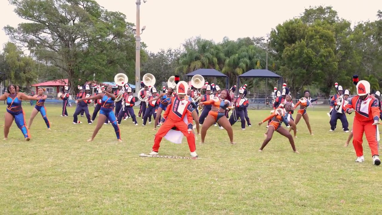 Stranahan high school mighty marching dragons Vs Miami central marching rockets 01/11/25 4K