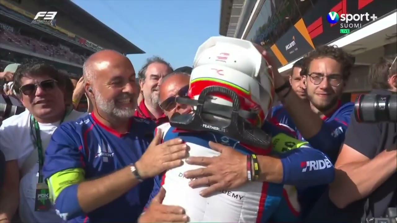 Viaplay F3 Espanja 2025 Feature Race: Maaliintulo ja podium