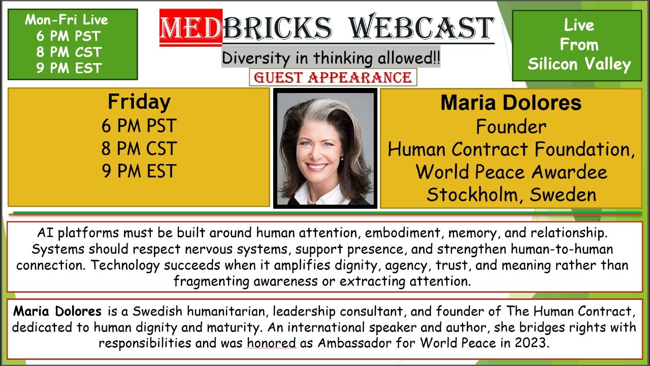 Maria Dolores - Founder Human Contract Foundation