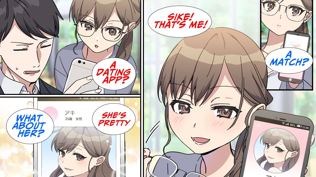 [Manga Dub] My colleague found out I started using a dating app [RomCom]