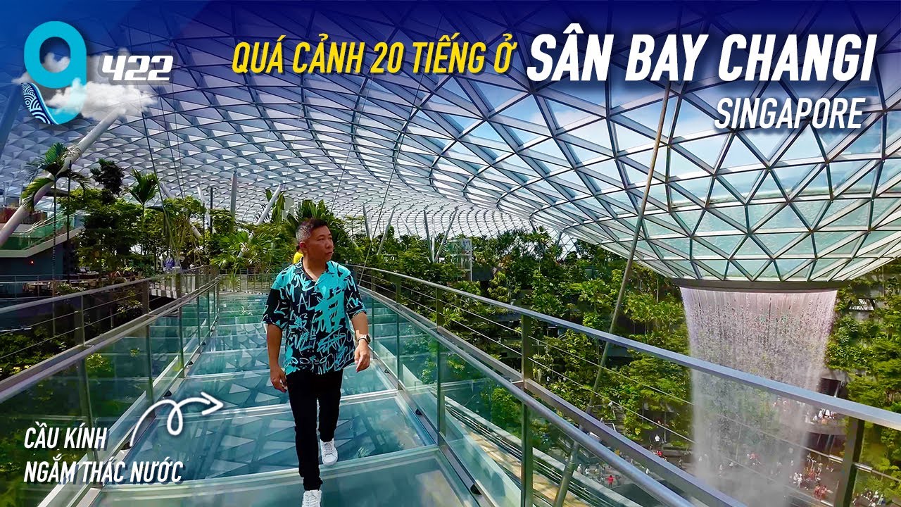 [M9] #422: Quá cảnh 20 tiếng tại sân bay @changiairport nhiều chỗ ăn chơi | Yêu Máy Bay