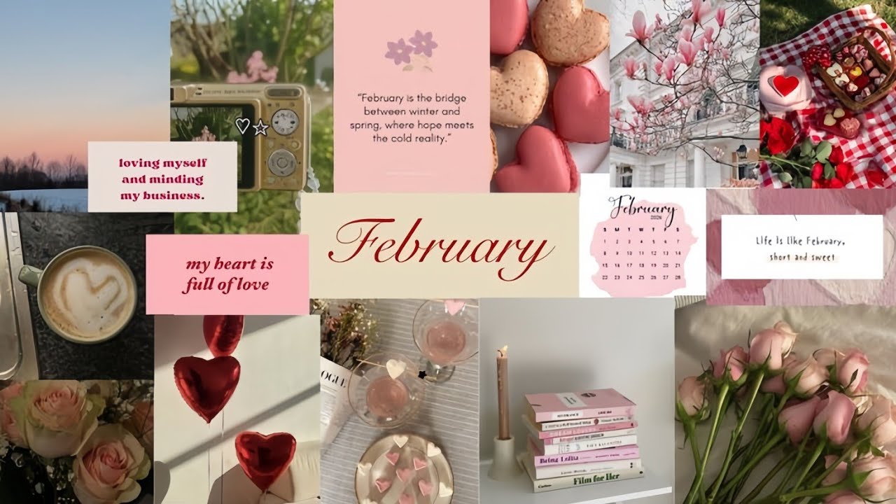 romanticizing february ♡ | soft love, pink skies & valentine energy