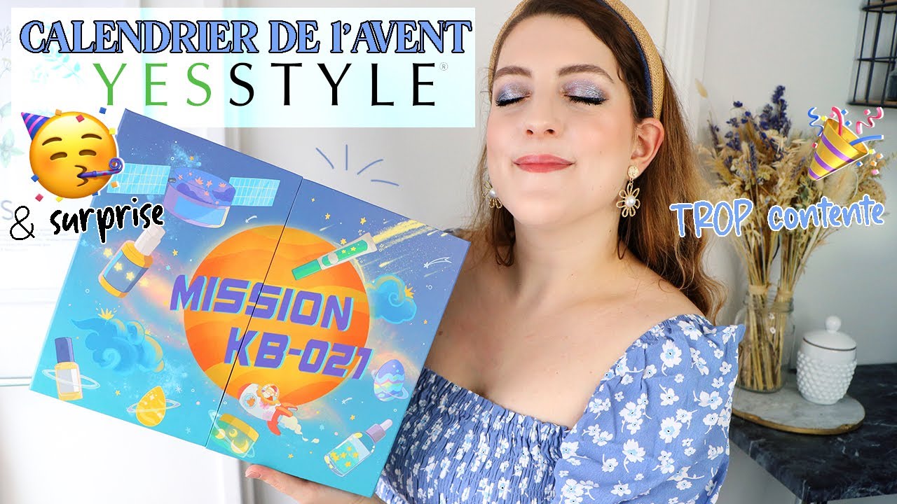 Calendrier de l'Avent YESSTYLE 2021 : UNBOXING🎄TROP contente 🥳 & une surprise 🎁 | LOdoesmakeup