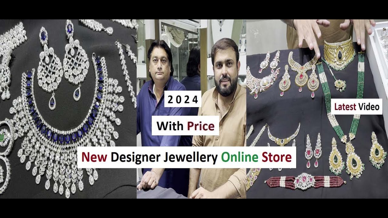 New Jewellery Collection With Price - Pakistani Bridal Jewelry - Wedding Jewellery Sets Online Store