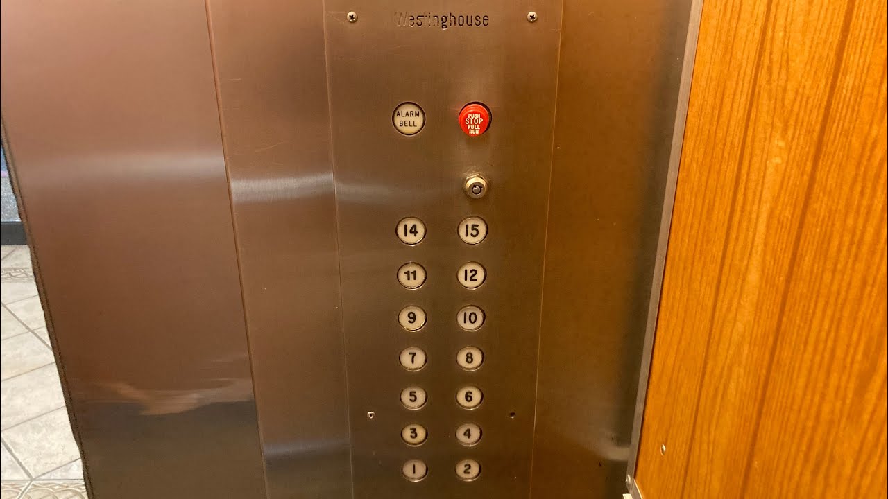 Amazing 1973 Westinghouse Traction Elevators At The Springfield Tower In Springfield VA