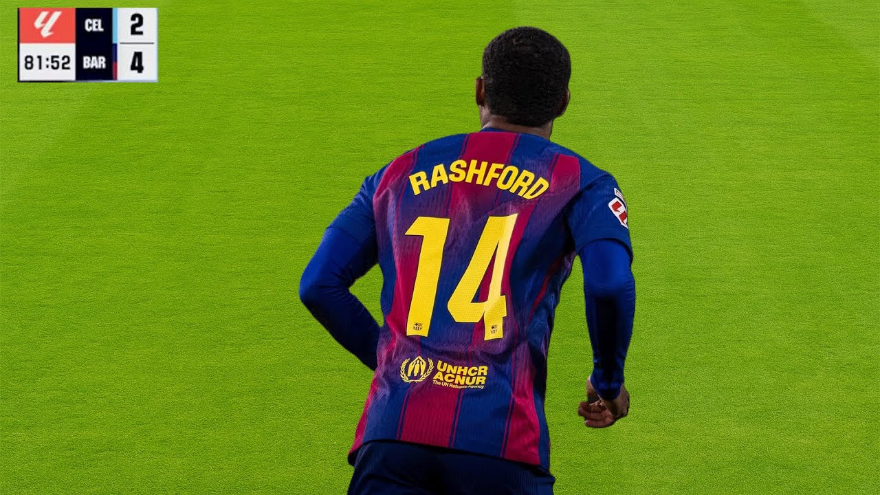 Marcus Rashford 🔥 2 Assists vs Celta Vigo | Masterclass Performance 2025