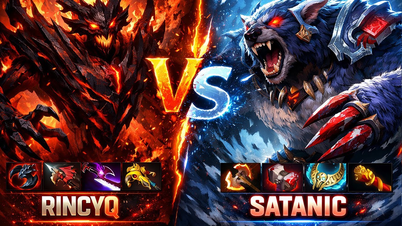 NEW NIGMA CARRY vs TOP 1 RANK SATANIC CARRY (PLAYER PERSPECTIVE)