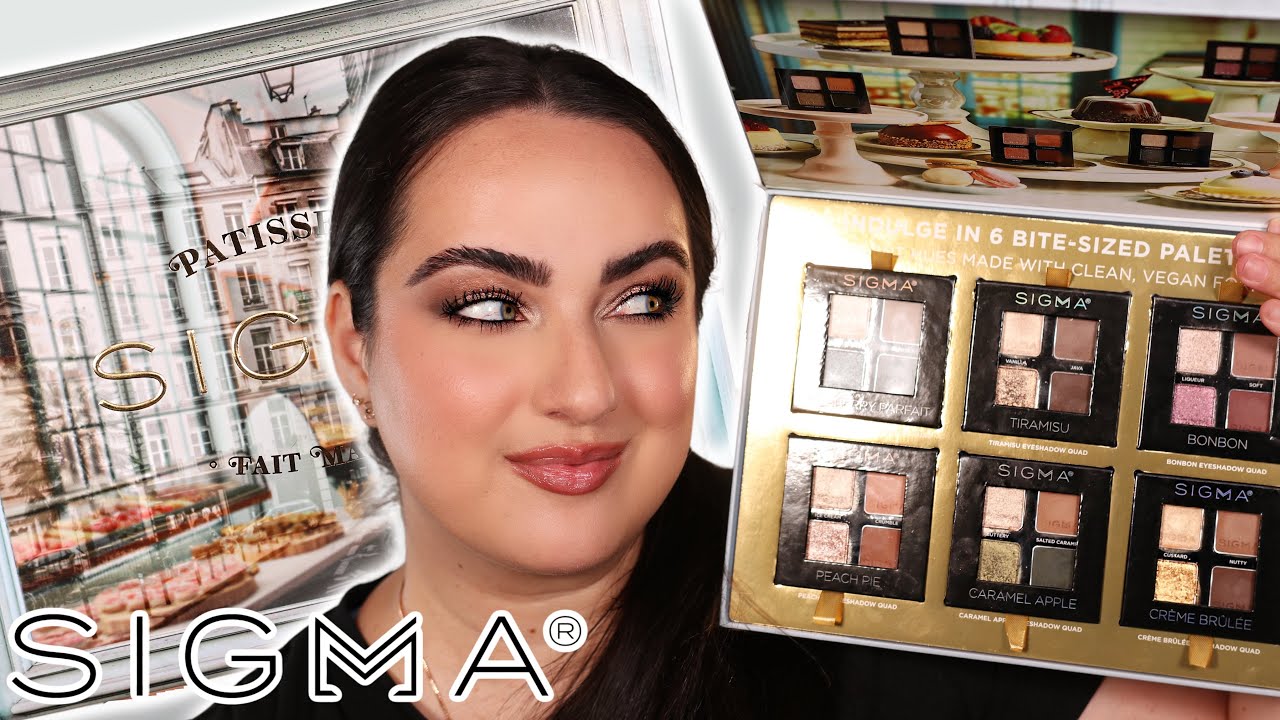 SIGMA BEAUTY PATISSERIE EYESHADOW QUADS! WHICH ONE IS BEST?