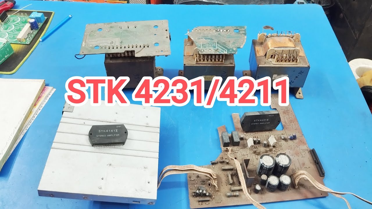 STK 4231/4211 Stereo Audio Amplifier