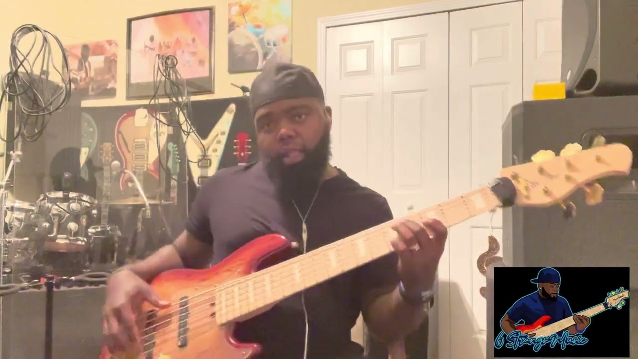 The Sensational Wells Brothers - Can’t Turn Around 6 Strangs Bass Cover
