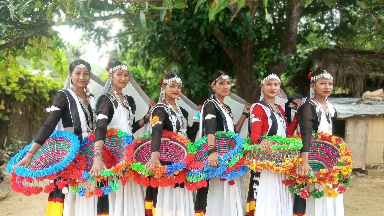 Bandeviya jitiya special program💥🎇🎇 tharu cultural dance // tharu gruop dance//😘💓