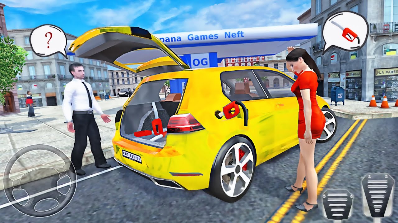Car Simulator VW Golf - City Car Driving Simulator - Best Android Gameplay