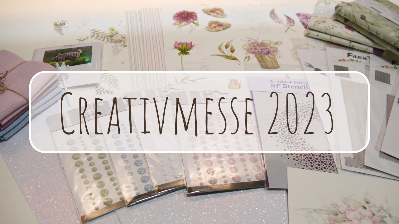 VLOG | Trotz Schneewetter Frühlingsstimmung: Creativmesse München 2023