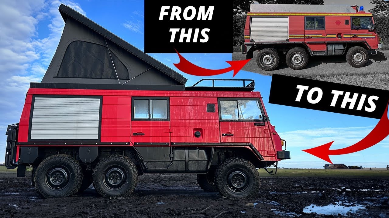 Building The Most Unique Camper In The World! Custom Pinzgauer Expedition Vehicle