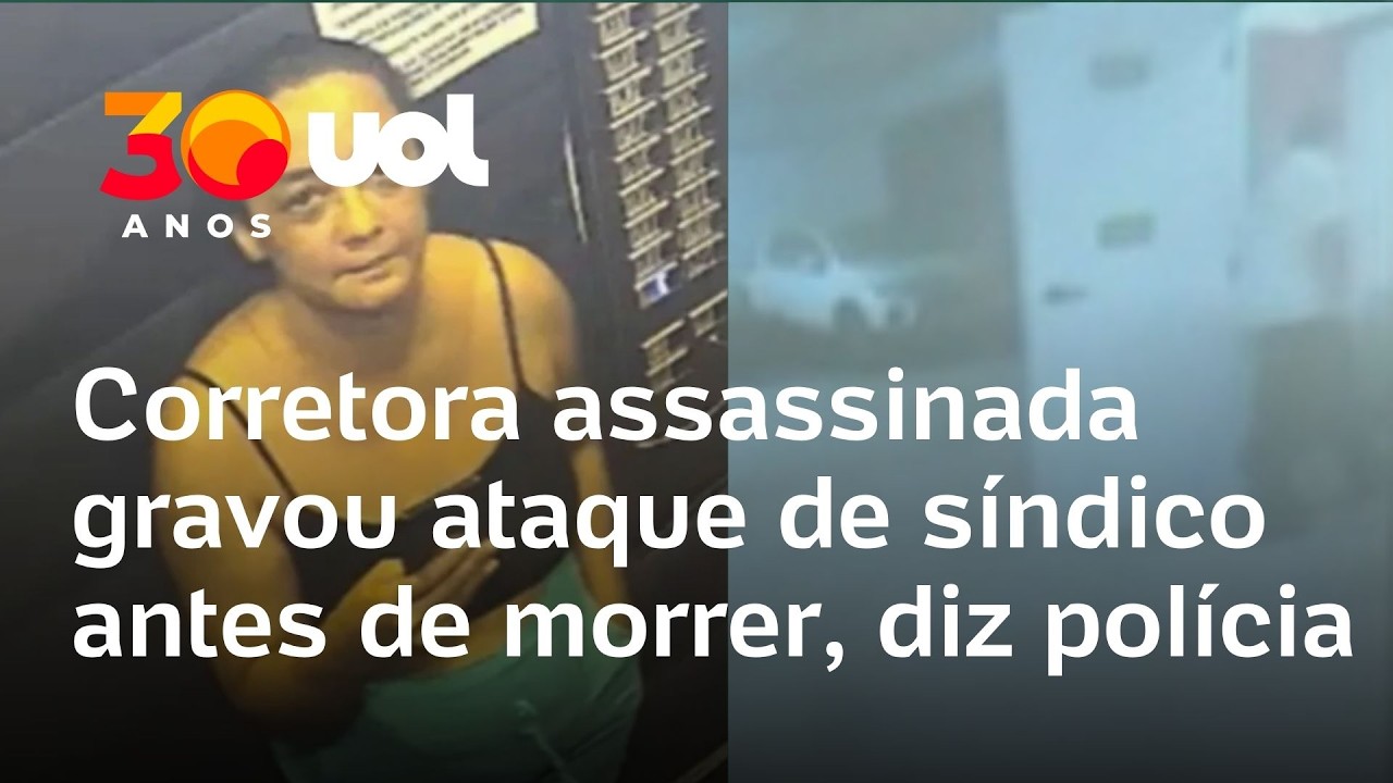 Corretora morta por síndico em Goiás gravou o momento em que foi golpeada, revela polícia