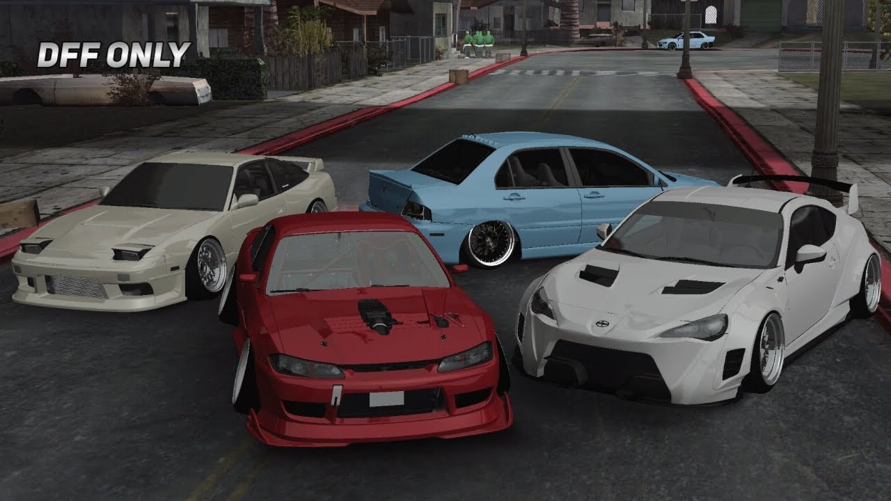 CAR STANCE PACK DFF ONLY #1 || GTA SA ANDROID