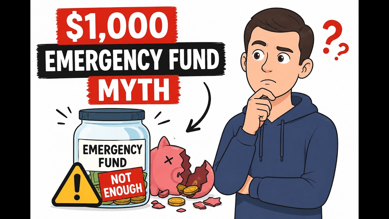 The $1,000 Emergency Fund Myth That's Bankruptins #finance #money y
