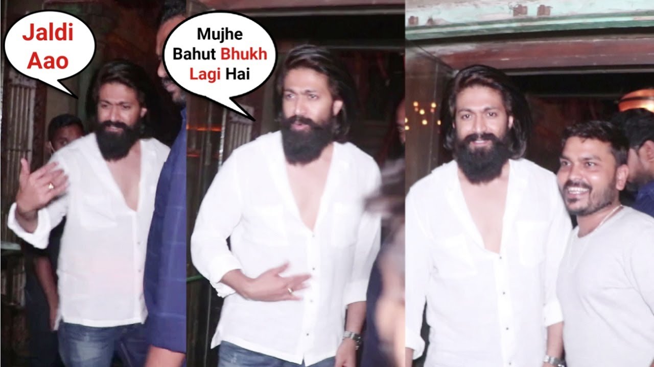 KGF 2 Actor Yash Humble Reaction When Fans Ask For Photos With Him