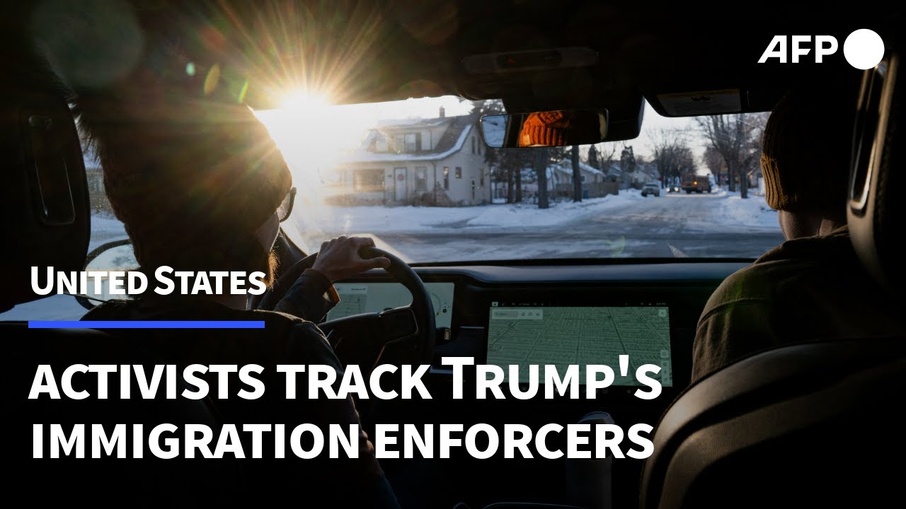 Minneapolis activists track Trump's immigration enforcers | AFP