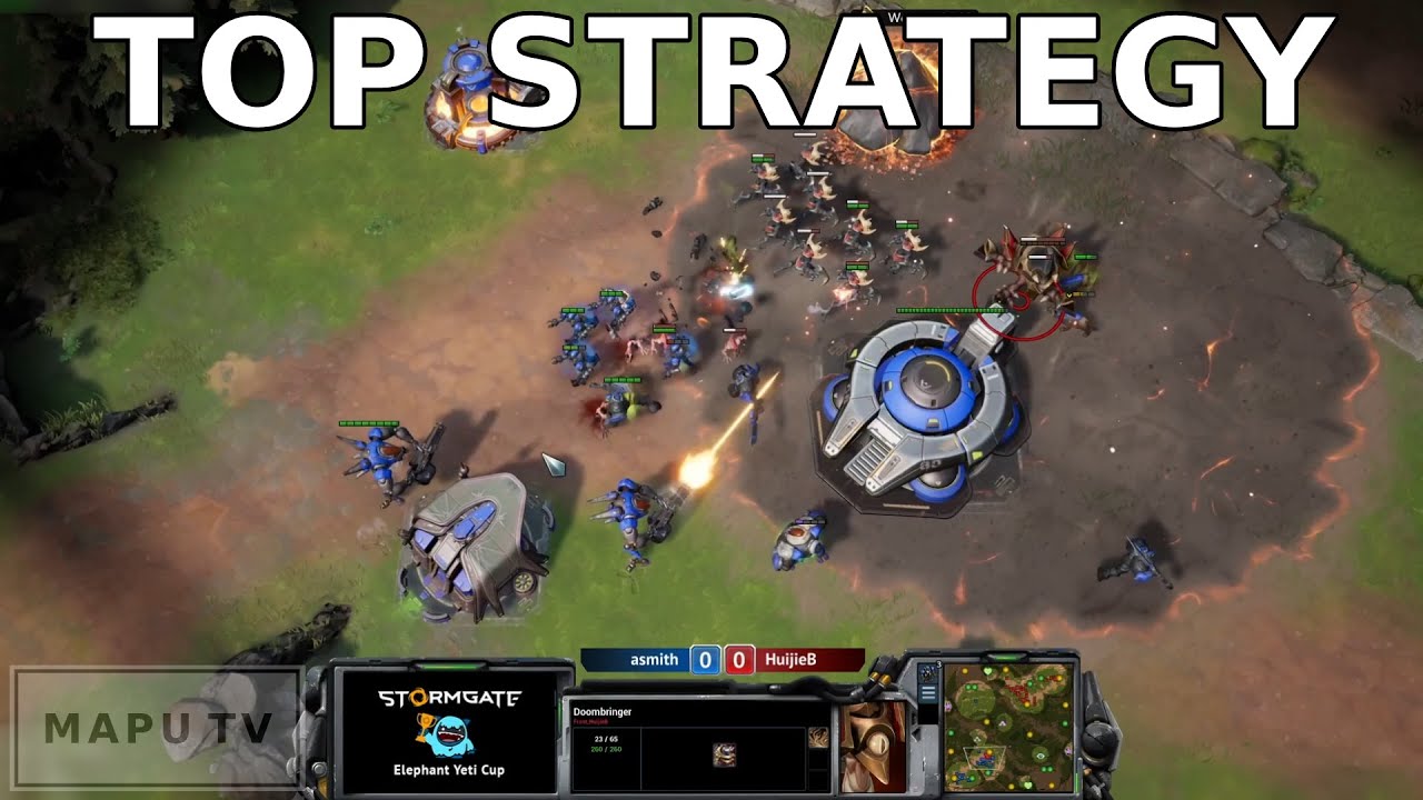STORMGATE - Top Strategy? - Devs Yeti Cup (StormGate)