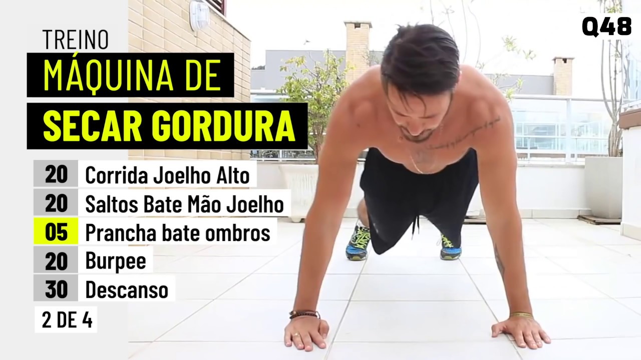 👉 M&aacute;quina de SECAR GORDURA [ Treino Completo ] | Vin&iacute;cius Possebon | Q48