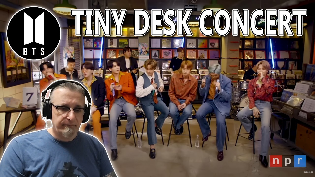 BTS sits down for a Tiny Desk (Home) Concert | Roadie Reacts to performance when things get personal