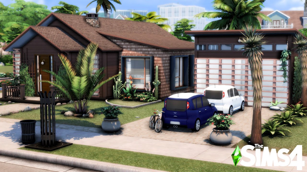 🏡 CONDOMINIUM HOUSE - The Sims 4 // NO CC SPEED BUILD