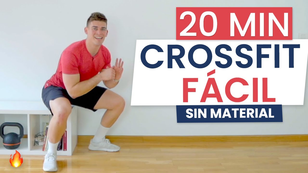 Ejercicios CROSSFIT en casa para PRINCIPIANTES 🔥 CrossFit para PRINCIPIANTES