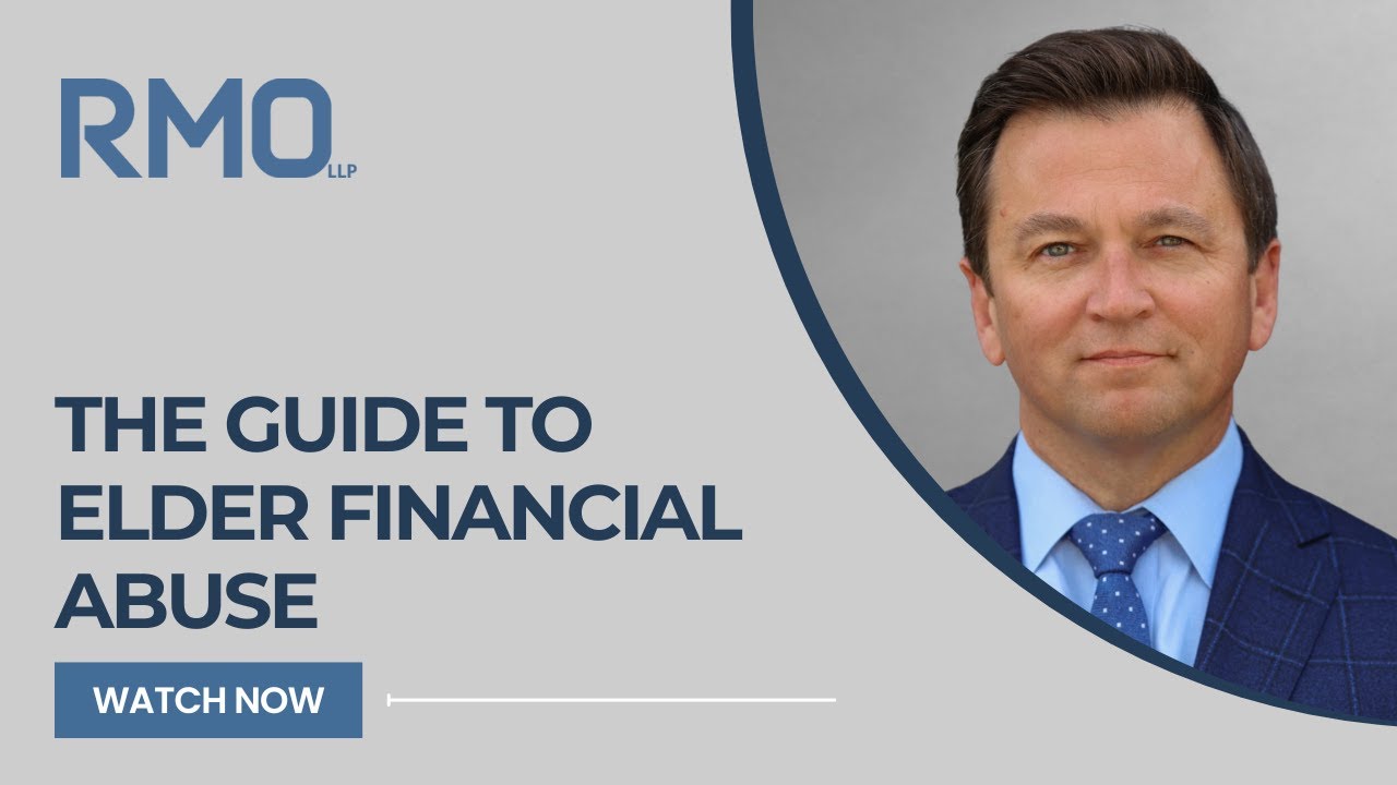 Руководство по финансовым злоупотреблениям в отношении пожилых людей | Юристы RMO