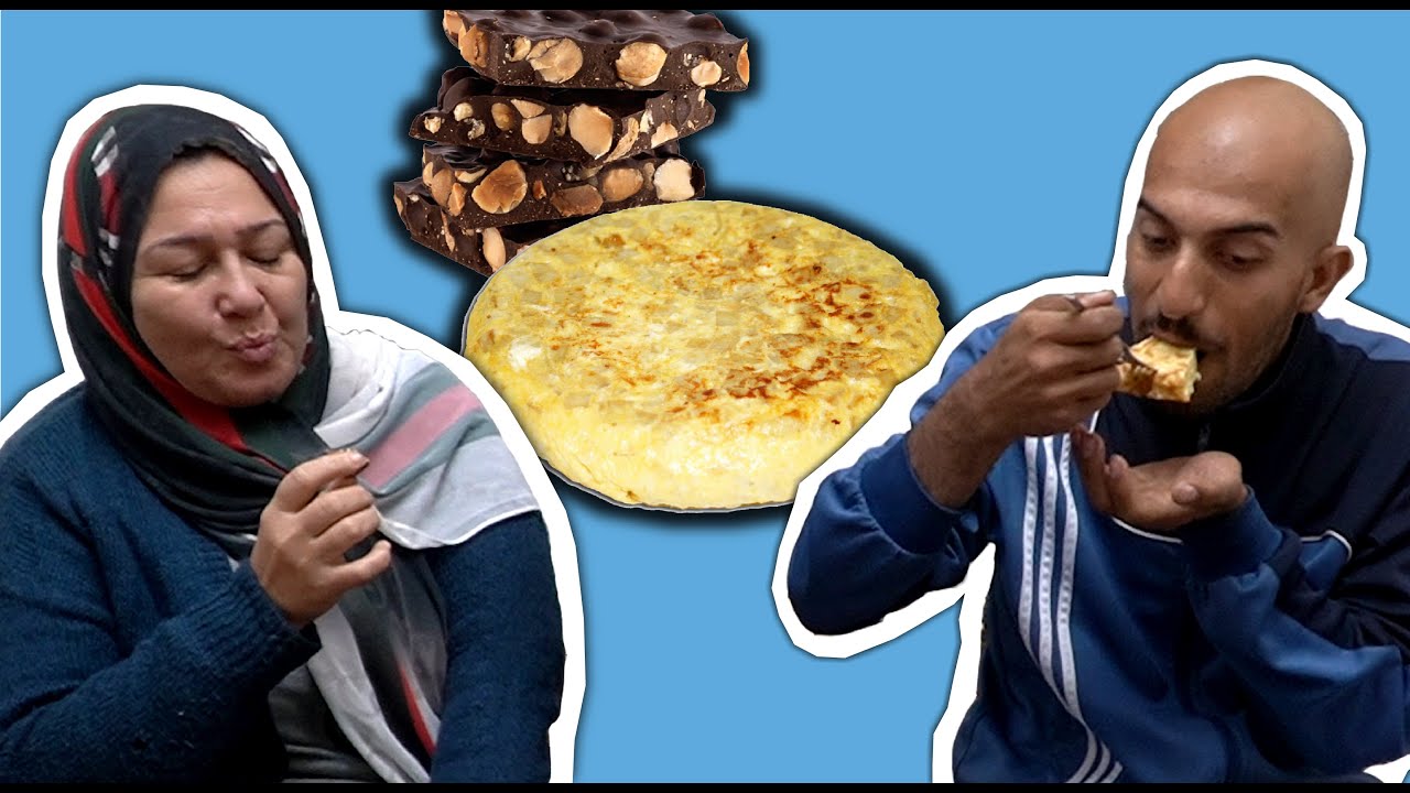 Árabes REACCIONAN a Comida Típica Española por PRIMERA VEZ / Arabs REACTION to Spanish Food