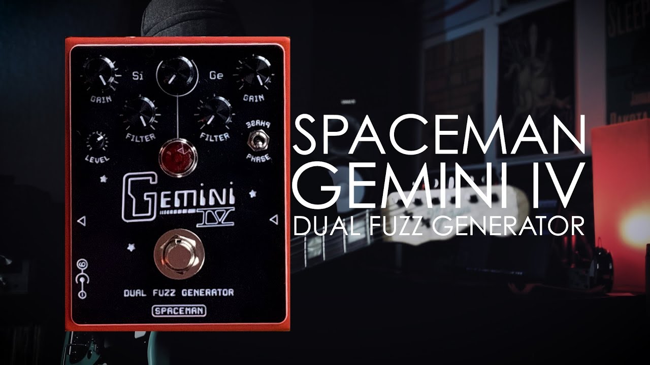 Demos in the Dark: Spaceman Effects Gemini IV Dual Fuzz Generator
