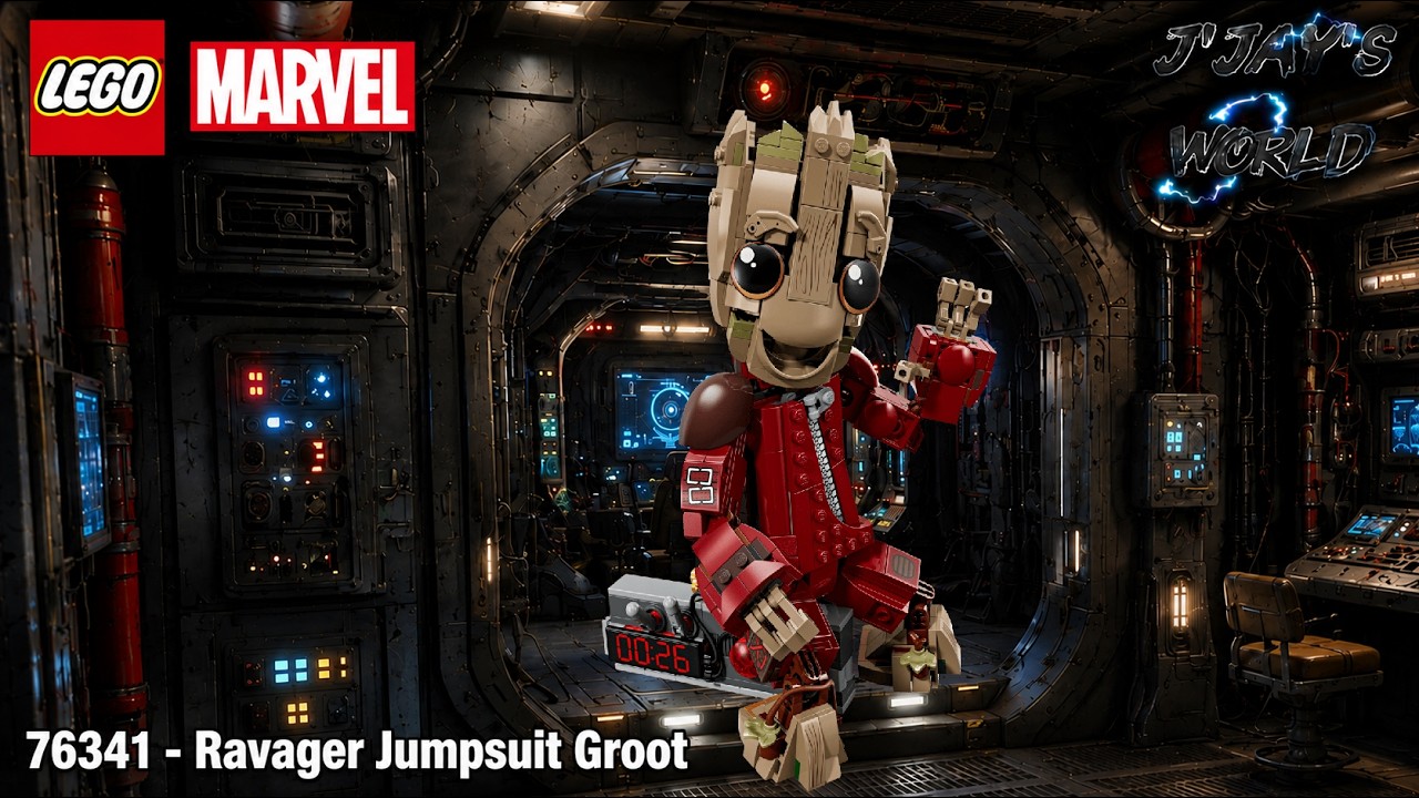 LEGO Marvel 76341 - Ravager Jumpsuit Groot