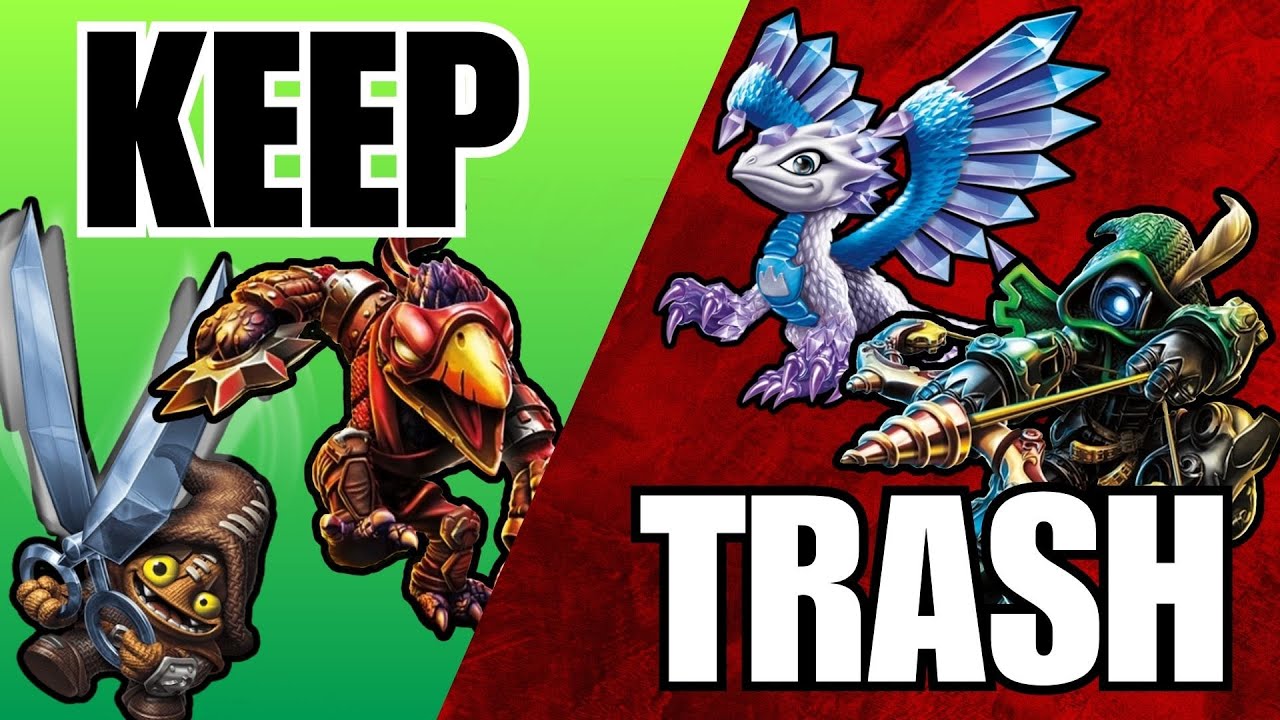 Deleting Half of the Skylanders Roster