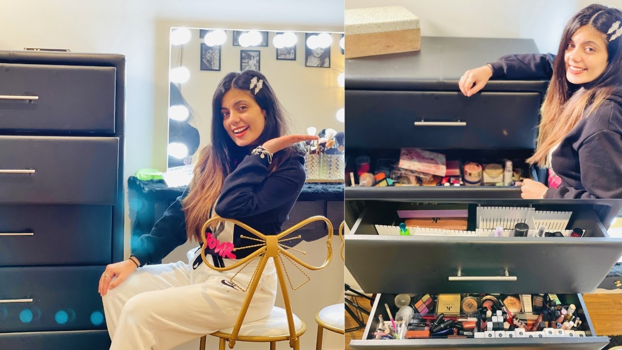Makeup Collection AND Storage | Vanity Tour | Gurkirat Randhawa