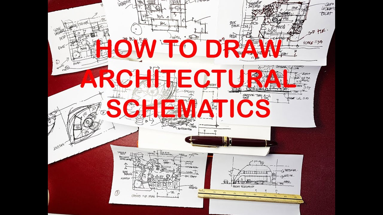 How to Draw Architectural Schematics