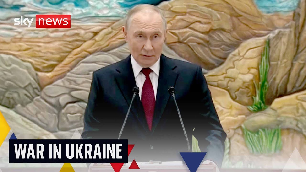 Putin reacts to Trump's Ukraine peace plan for the first time | Watch in full