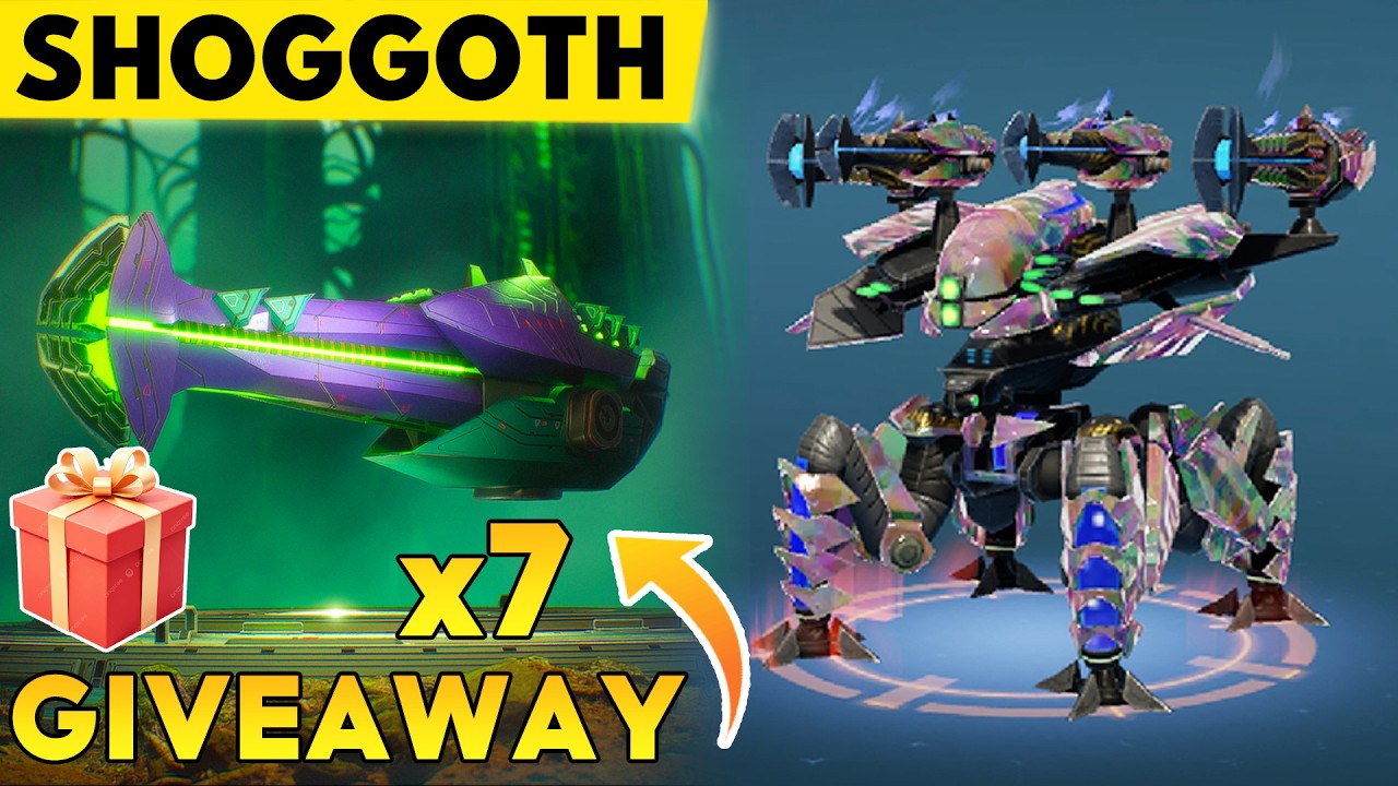 🎁 7x Urhag giveaway - Shoggoth Sniper mới 1100m - [ War Robots ]  #WRWinUrhag