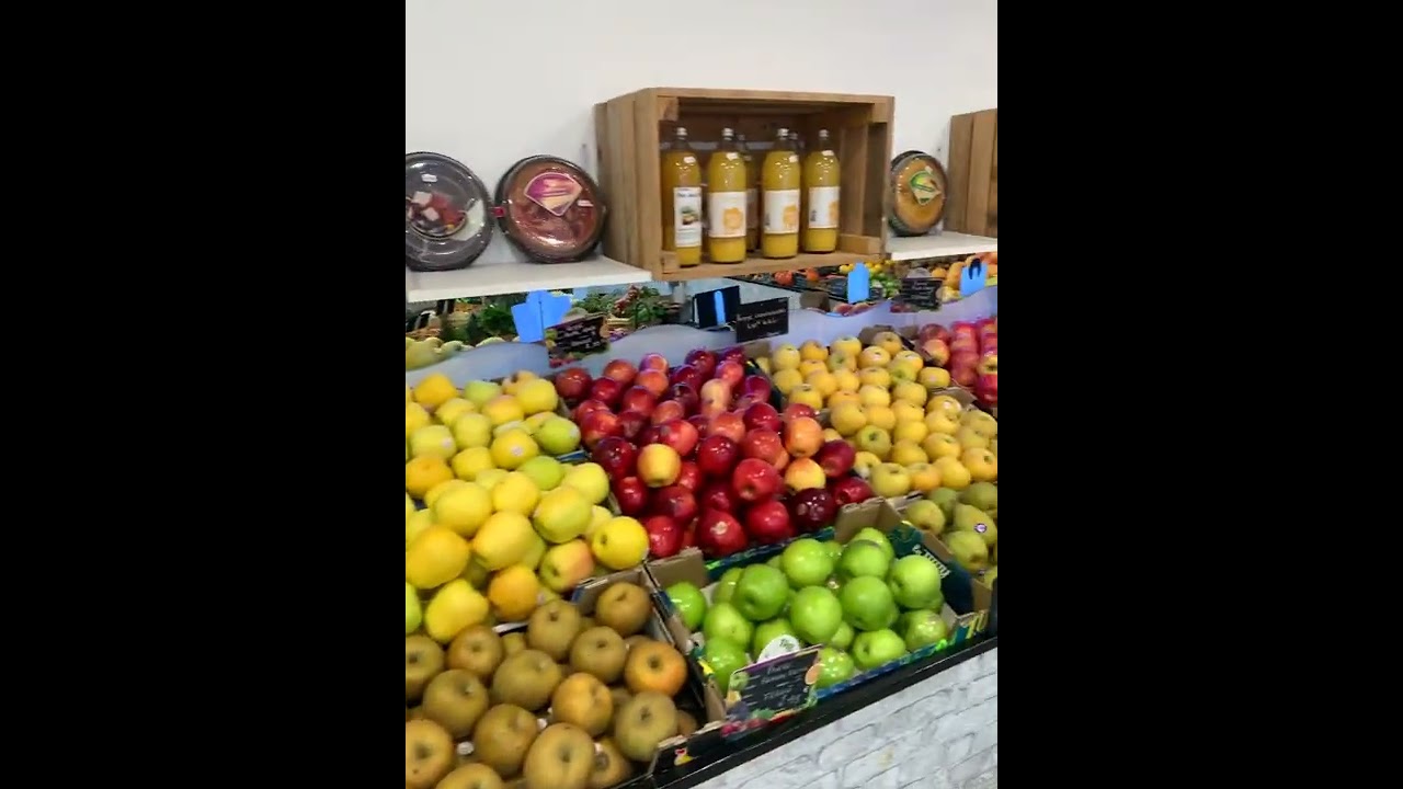 Magasin de fruits et légumes…