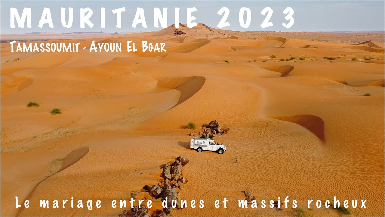 EP. 3/8 (Partie 1/3) TAMASSOUMIT - AYOUN EL BGAR en solo. Dunes, Guelb, 2CV et Panne, en Mauritanie.
